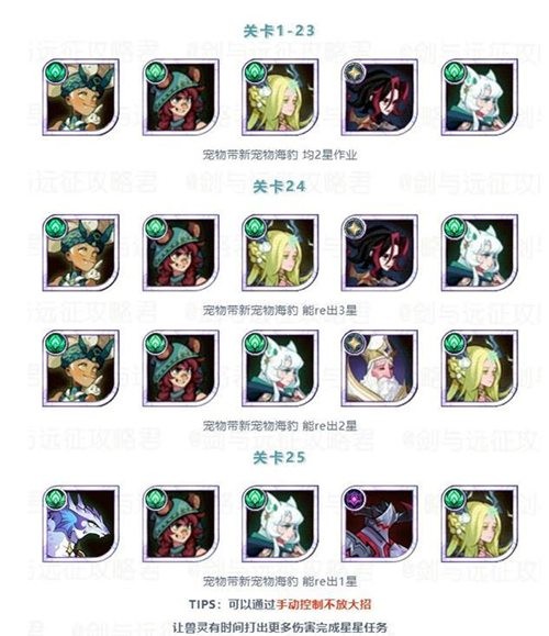 剑与远征豹豹突袭怎么过通关攻略